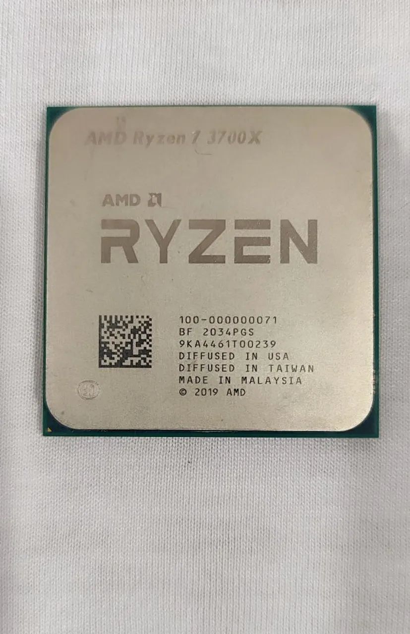 KIT : 32GB MEMÓRIAS RAM DDR 4... 3200 GHz + PROCESSADOR RYZEM 7 3700X ... PCI 4.0 - Foto 2