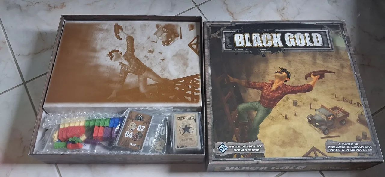 Board Game Black Gold - Foto 4