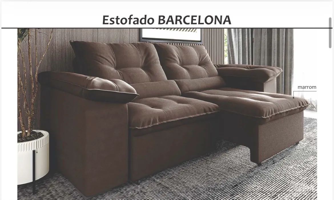SOFÁS RETRÁTEIS DIRETO DA FÁBRICA - CONFORTO E QUALIDADE PELO MELHOR PREÇO! - Foto 4
