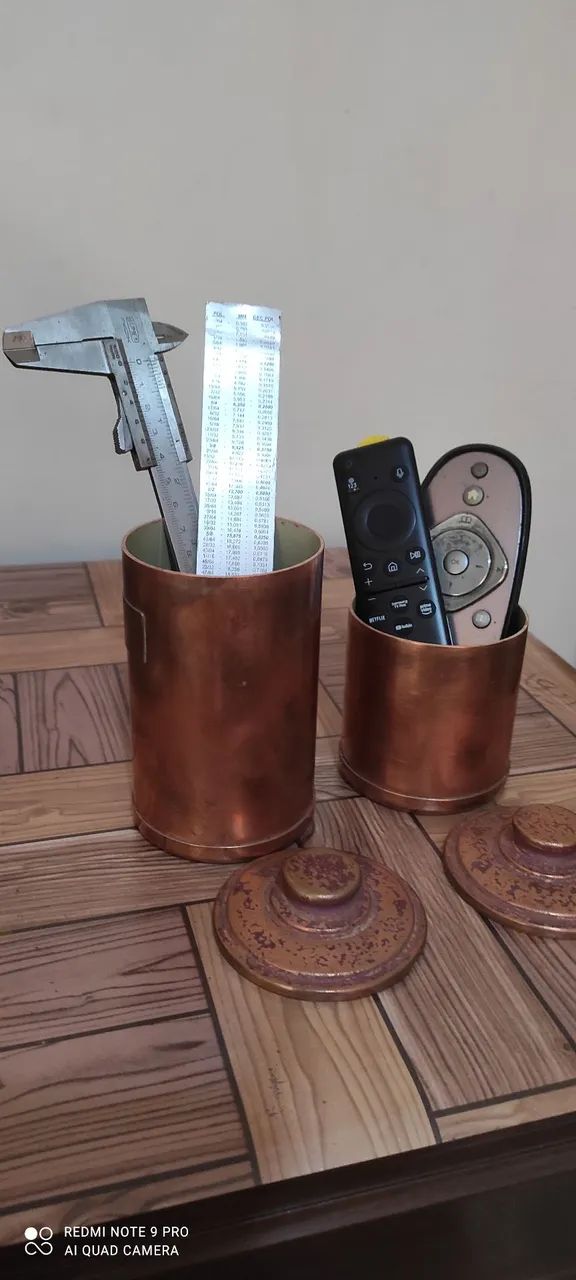 Potinhos antigos para coleção,metal: - Foto 3