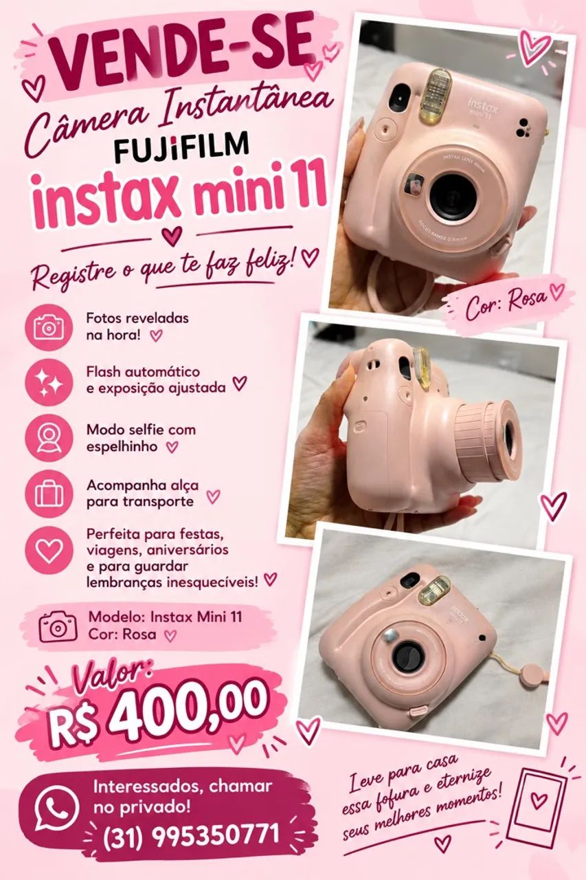 Câmera instantânea 