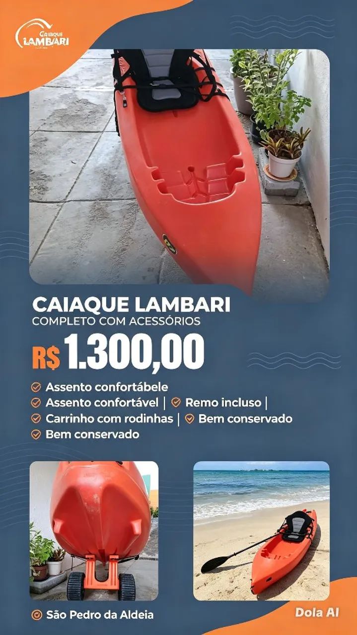 Caiaque lambari  - Foto 2