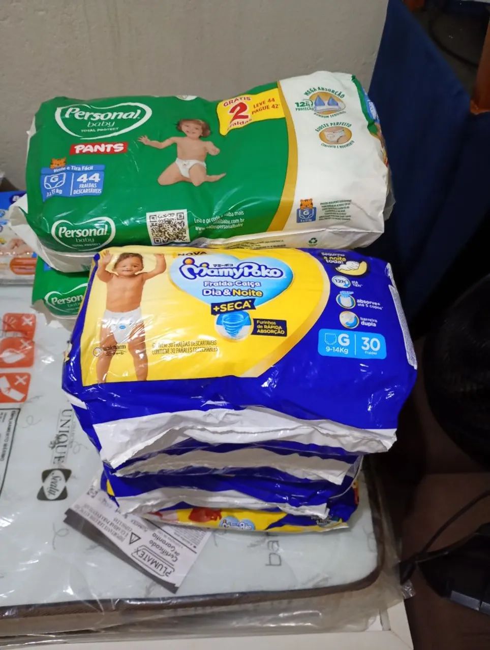 Fralda descartável 