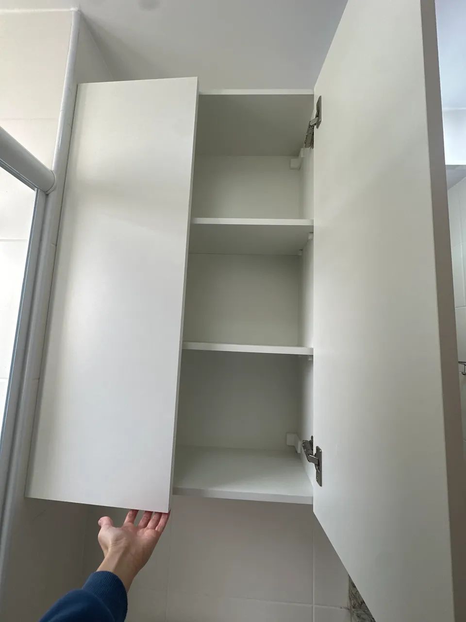 Armário tipo despensa branco - Foto 5