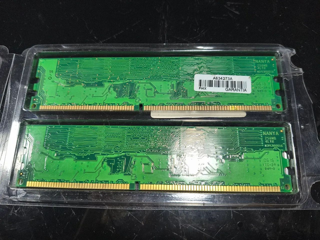 Memória Ram 2x512mb Ddr 400  - Foto 2