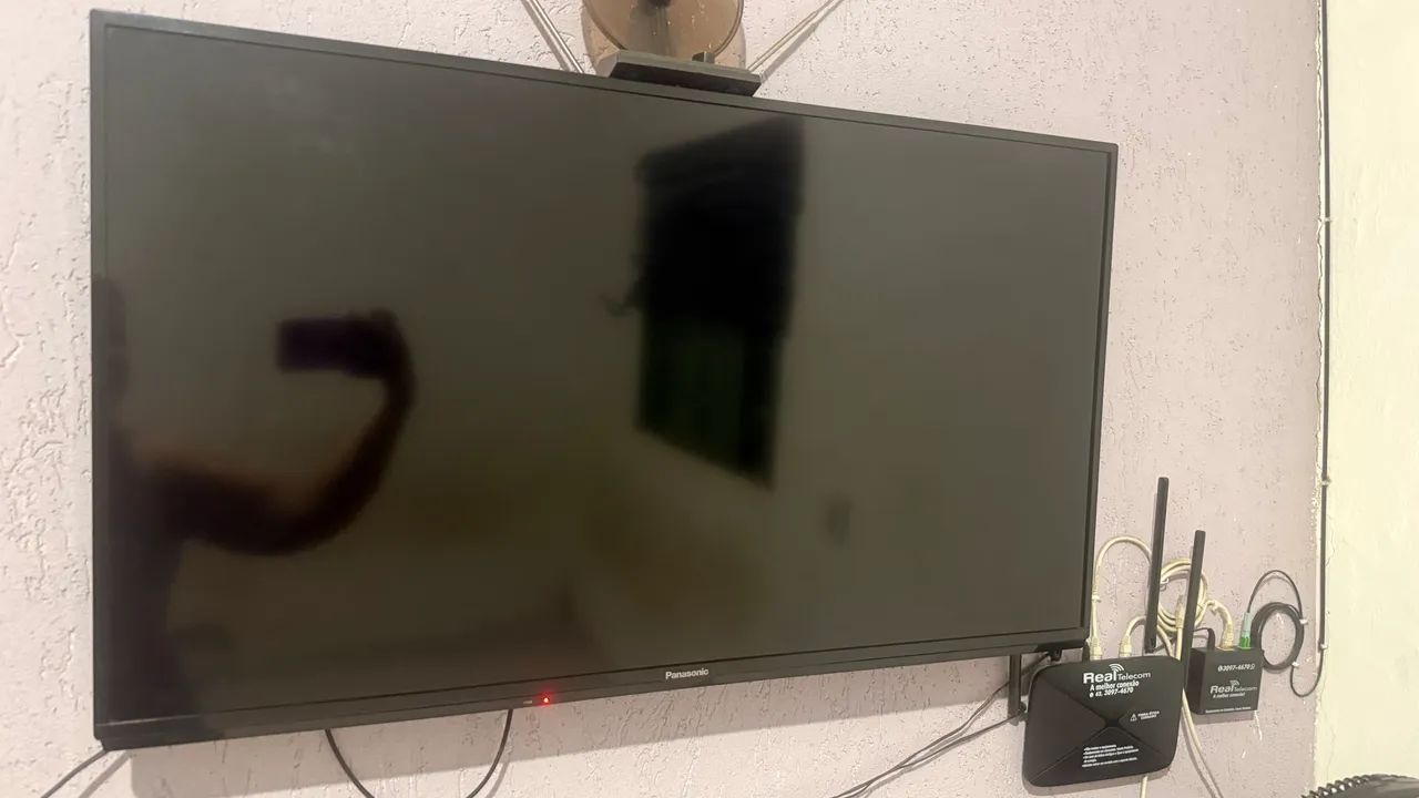 Televisão Panasonic 45 polegadas LED não é smart
