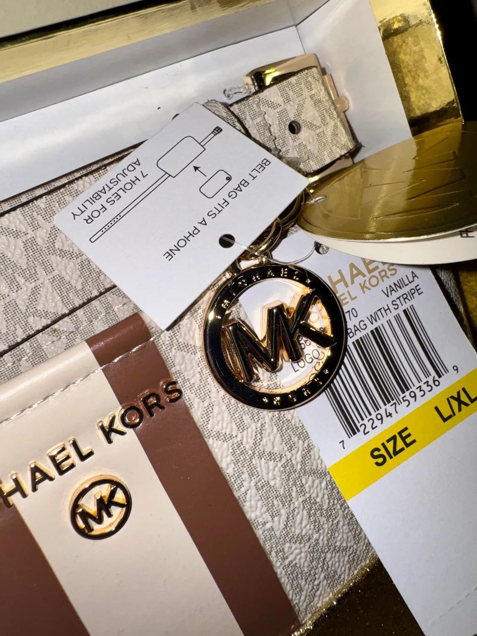 Bolsa Pochete Michael Kors original com alça ajustável (nova) - Foto 3