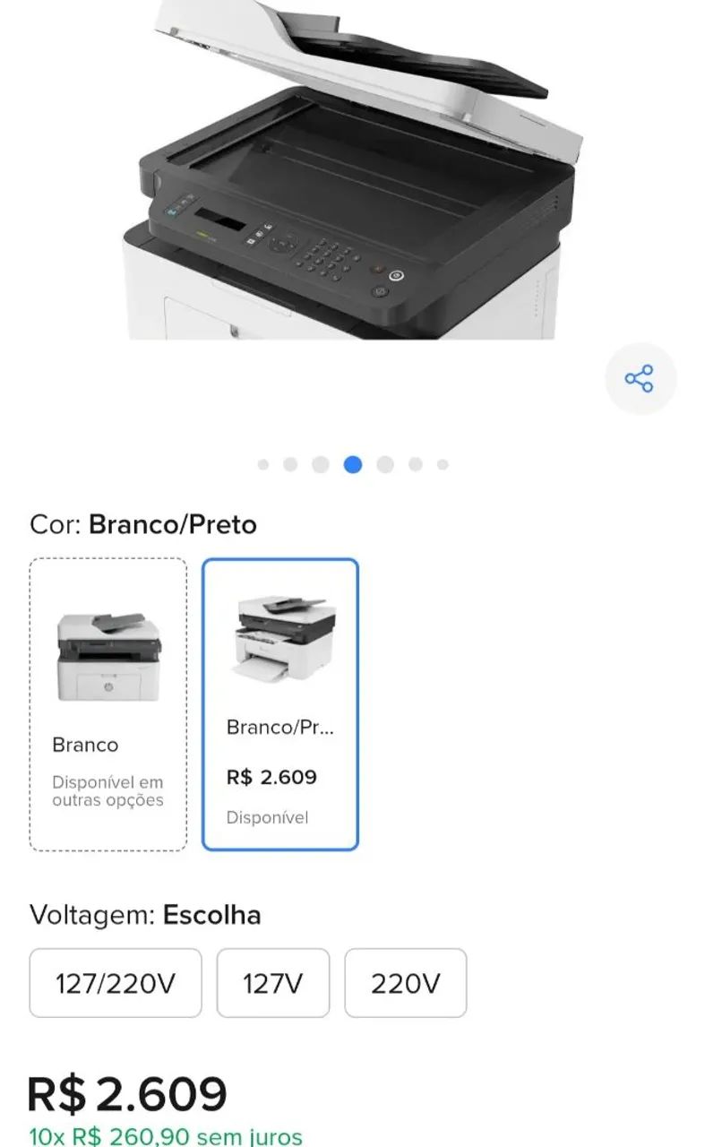 Impressora HP nova na caixa 