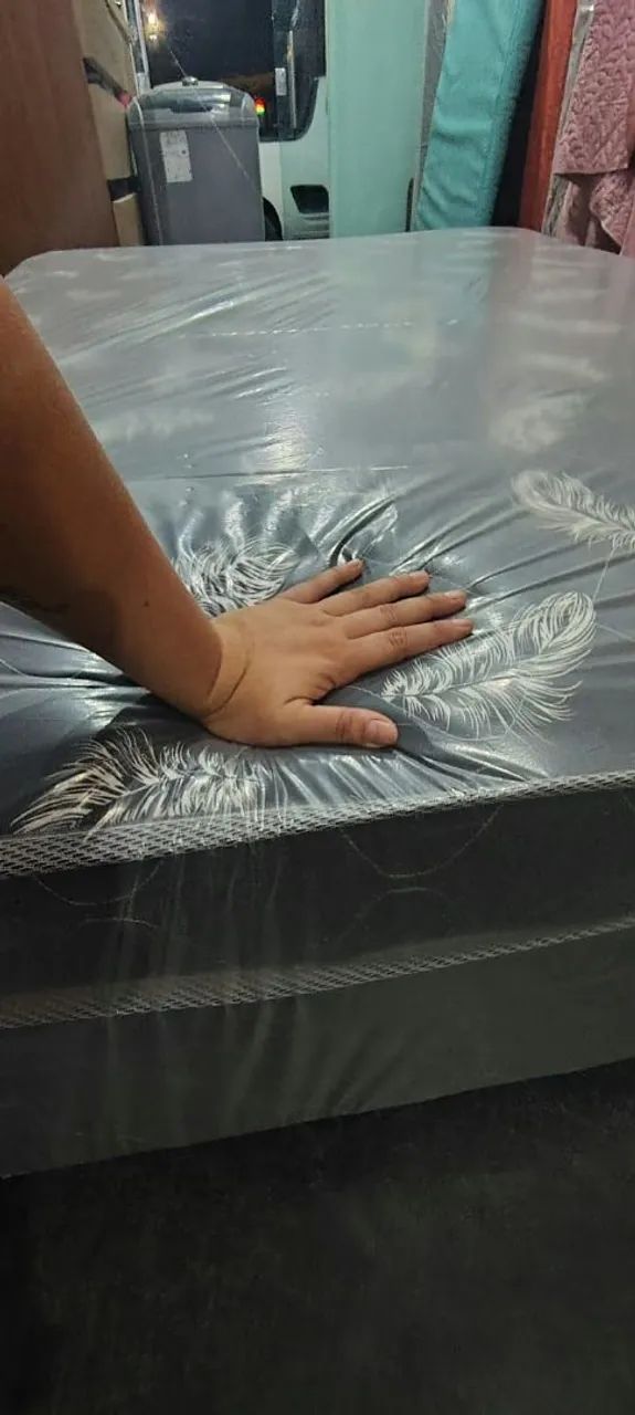 Cama box espuma d28