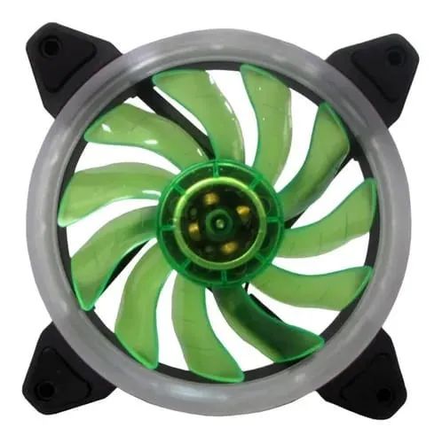 Cooler Fan Verde Ring 120mm Bluecase Bfr-05g *ENTREGA GRÁTIS* - Foto 2