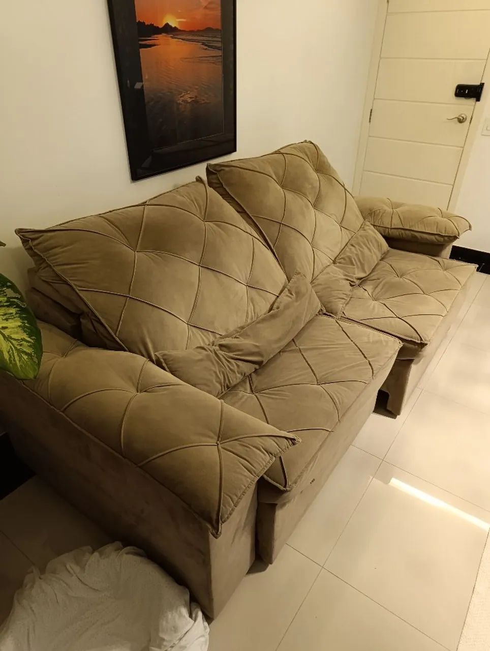 Sofá Retrátil super novo  - Foto 2