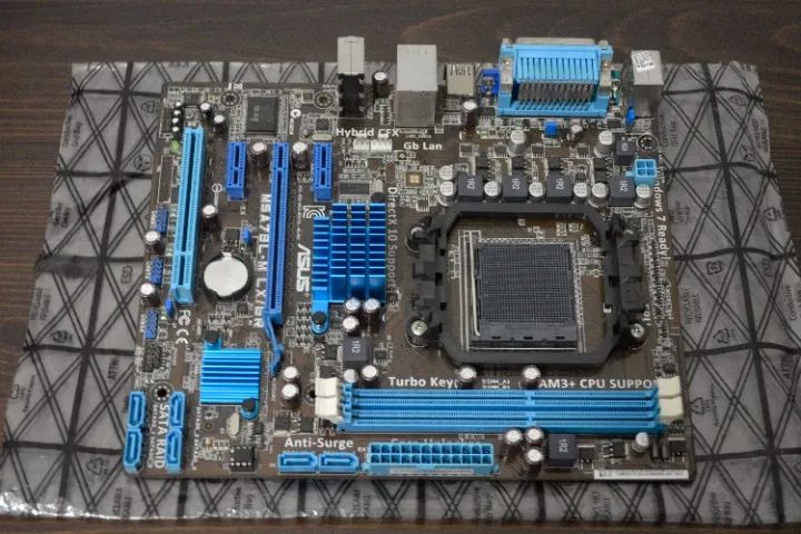 Placa Mãe ASUS M5A78L-M 760G Socket AM3+ com Espelho - Foto 2