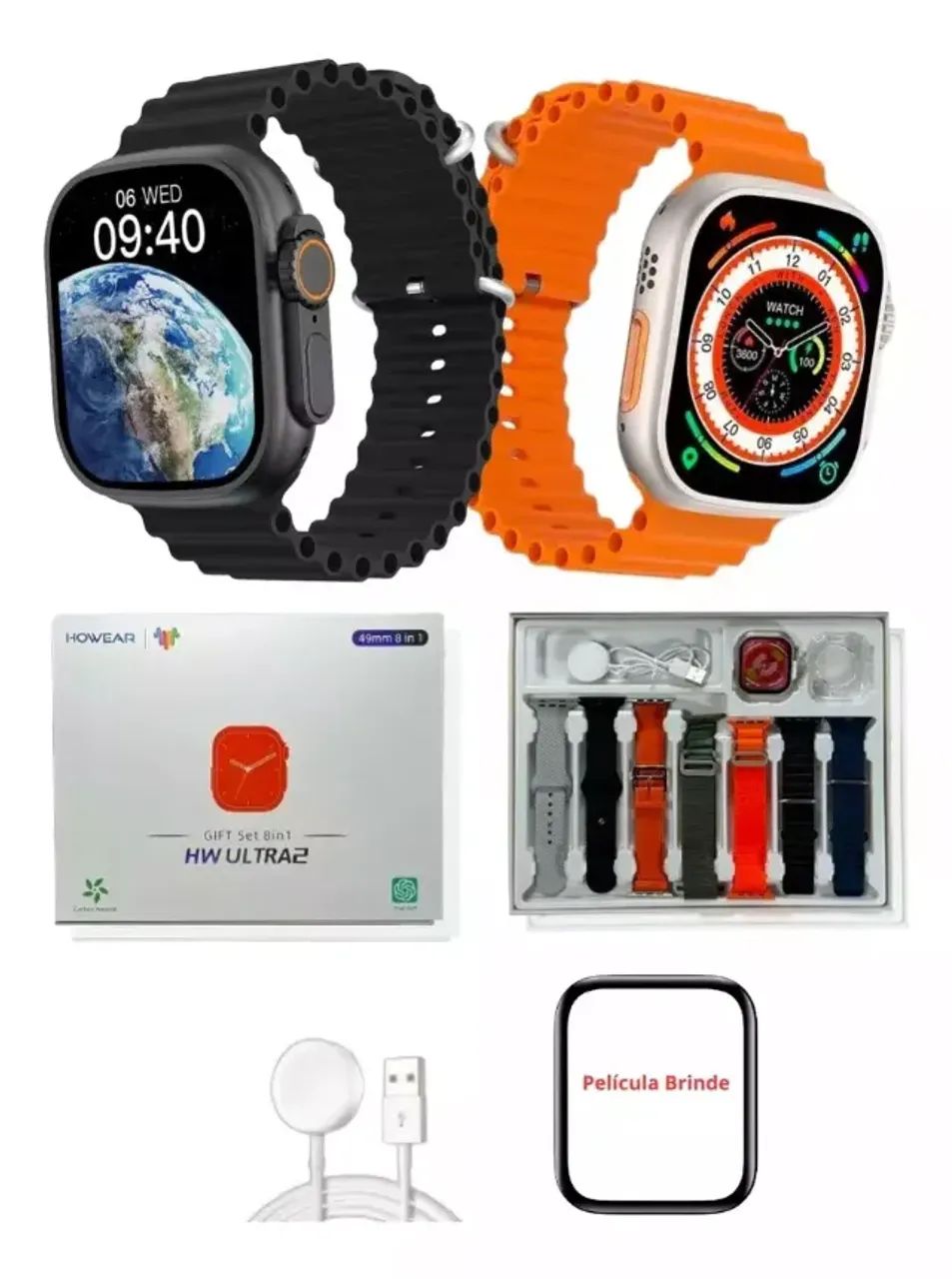 HW Ultra 2 Smartwatch GPS | Modelo Atualizado Novo Lacrado um dos mais completos, atual !! - Foto 2