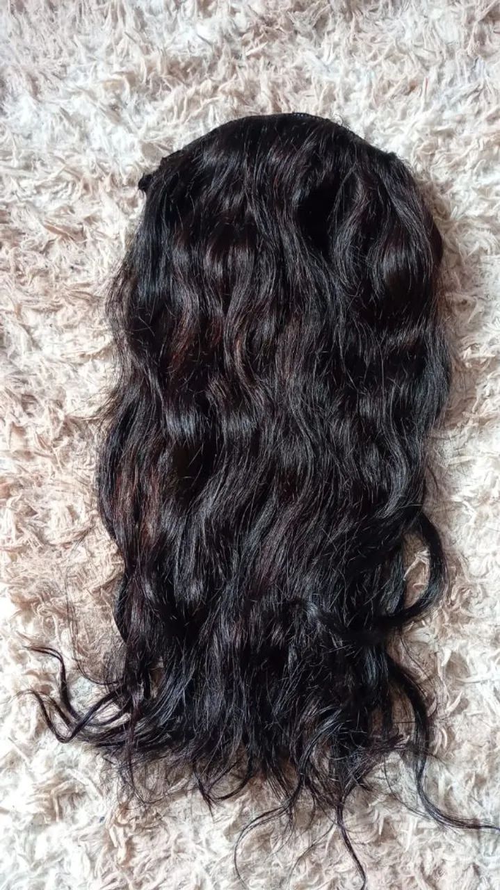 Cabelo humano  em tela  - Foto 2