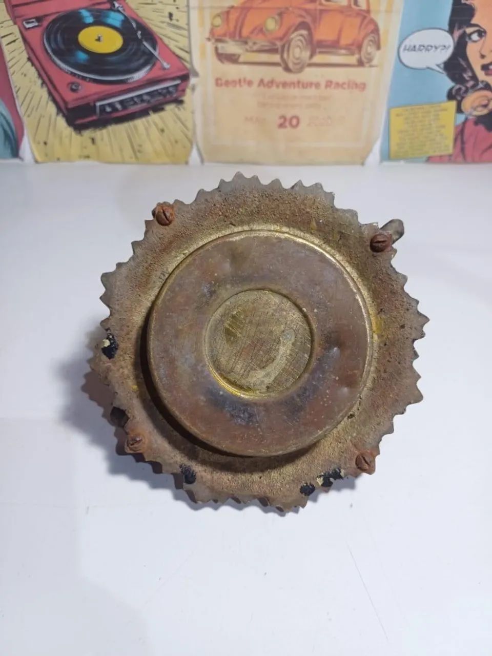 Cinzeiro de bronze - peça única  - Foto 2