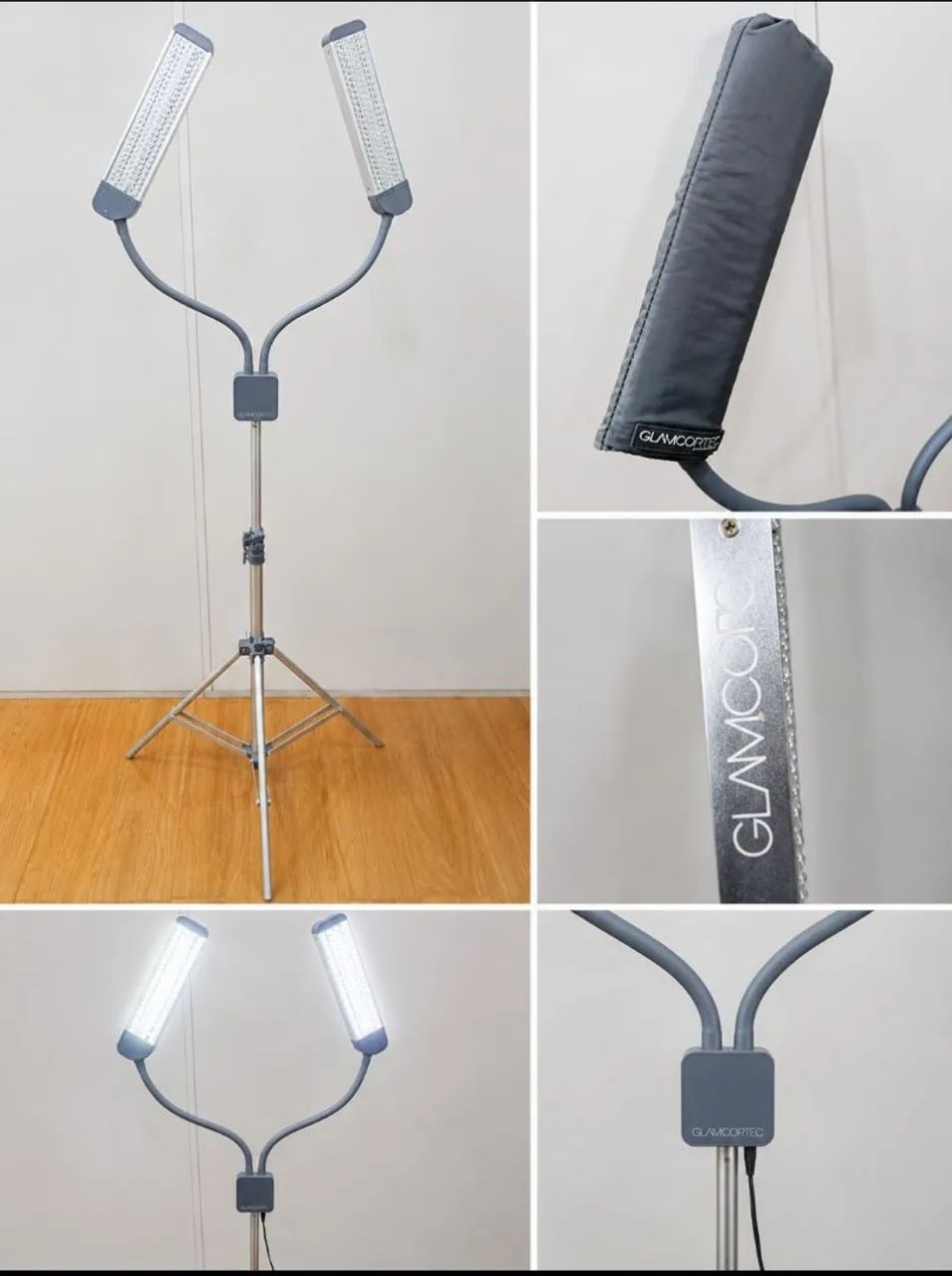Luminária Profissional GLAMCOR LED - Completa - Excelente Estado