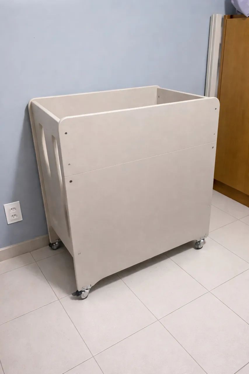 Berço 4 em 1 Reller Branco Acetinado + Colchão - Excelente Estado - Foto 5