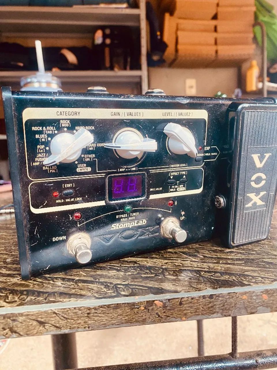 Pedaleira Vox Stomplab 