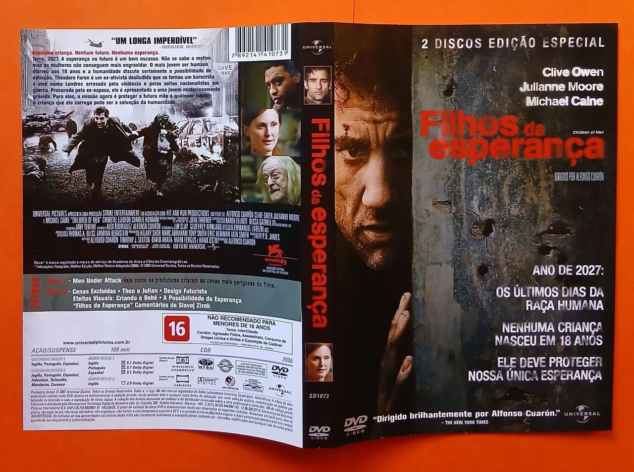 Dvd Filhos da Esperança  - Duplo - Clive Owen  - Foto 3