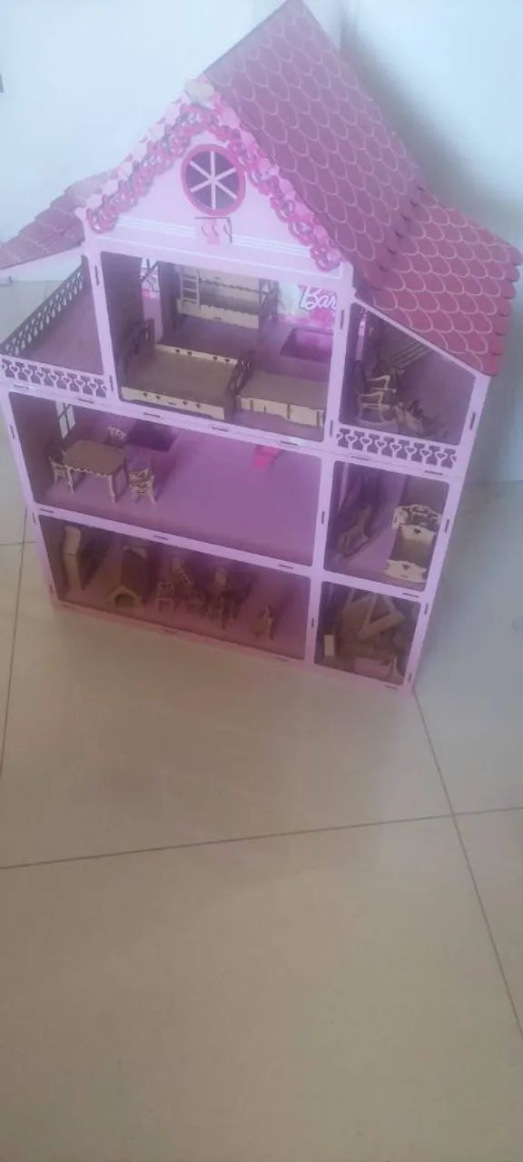 Casa da Barbie, conforme as fotos , MDP, promoção 