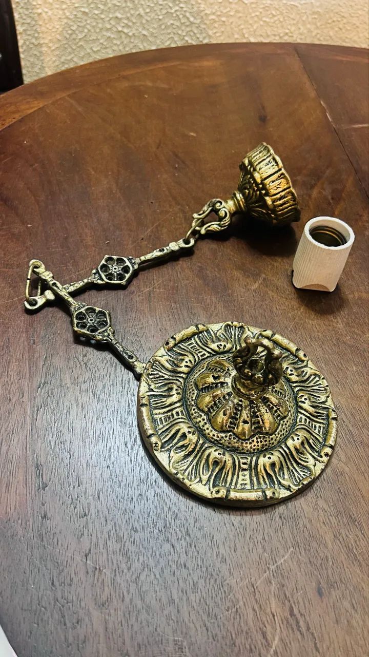 ANTIGUIDADE LUSTRE BRONZE - Foto 2