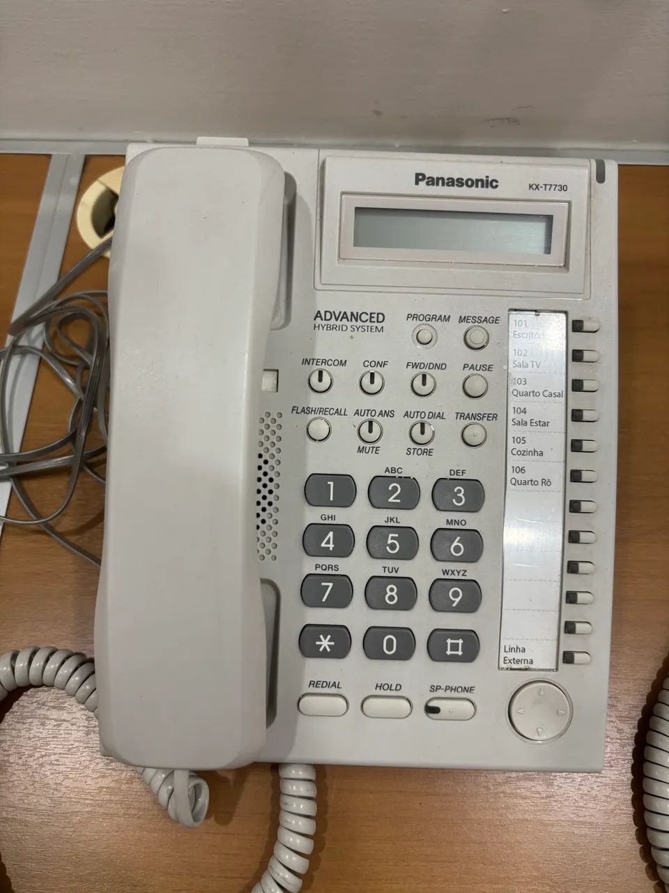 Telefone panasonic KX-T7730