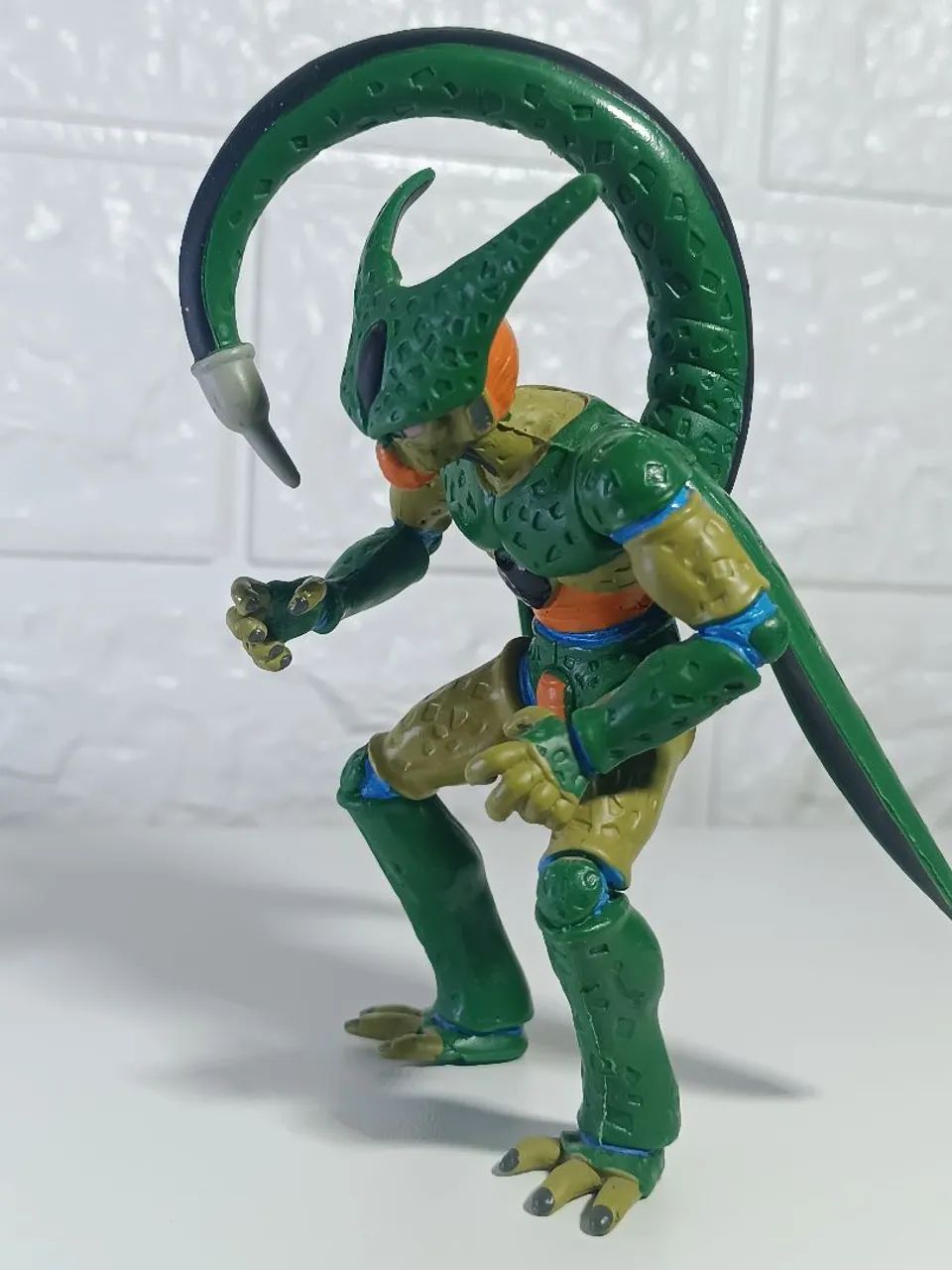 Boneco Dragon Ball Cell Gashapon 12cm - Foto 4