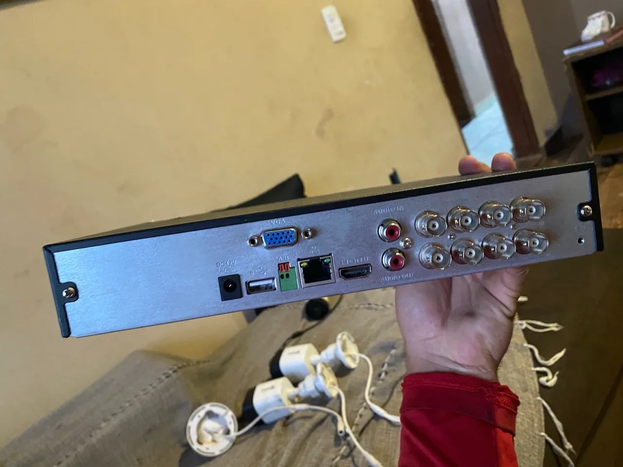 Dvr intelbras 8 canais + câmeras  - Foto 4