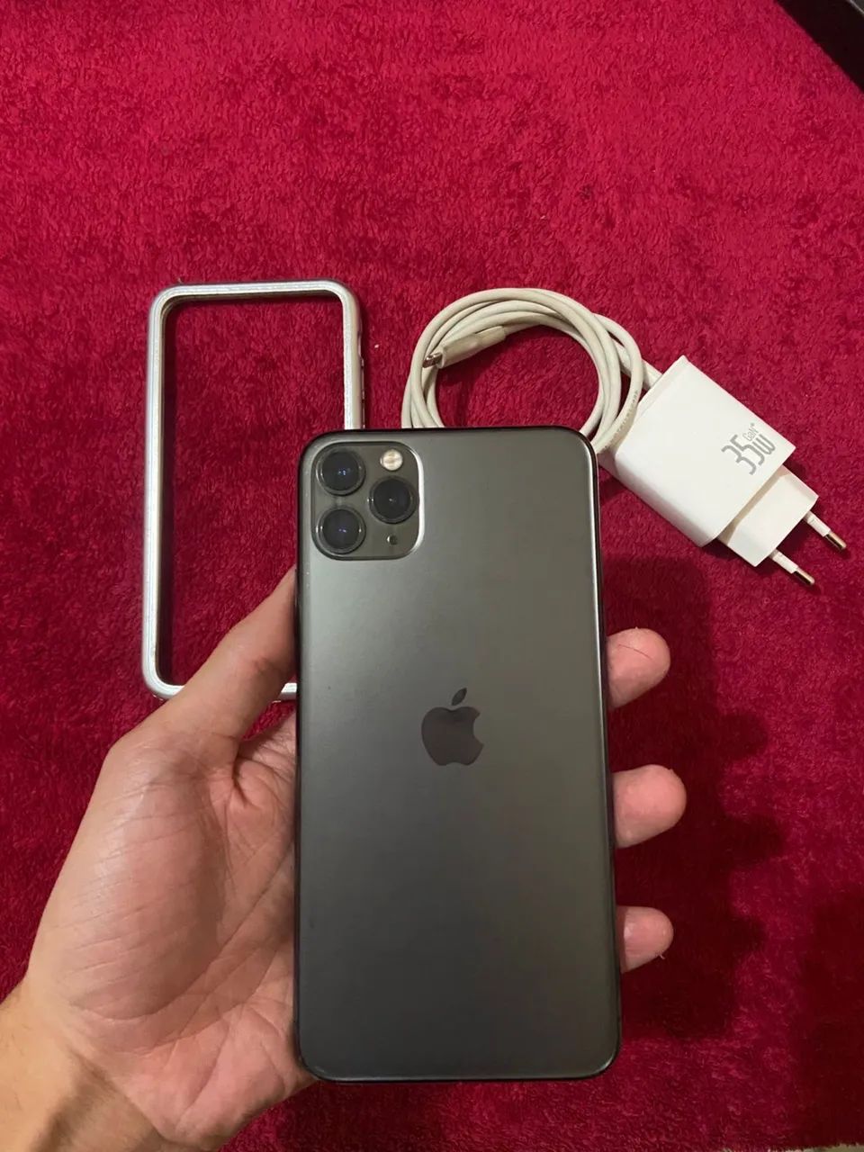iPhone 11 Pro Max 256gb cinza  - Foto 3