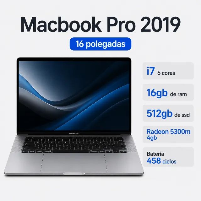 Macboook Pro 2019 - Excelente estado!