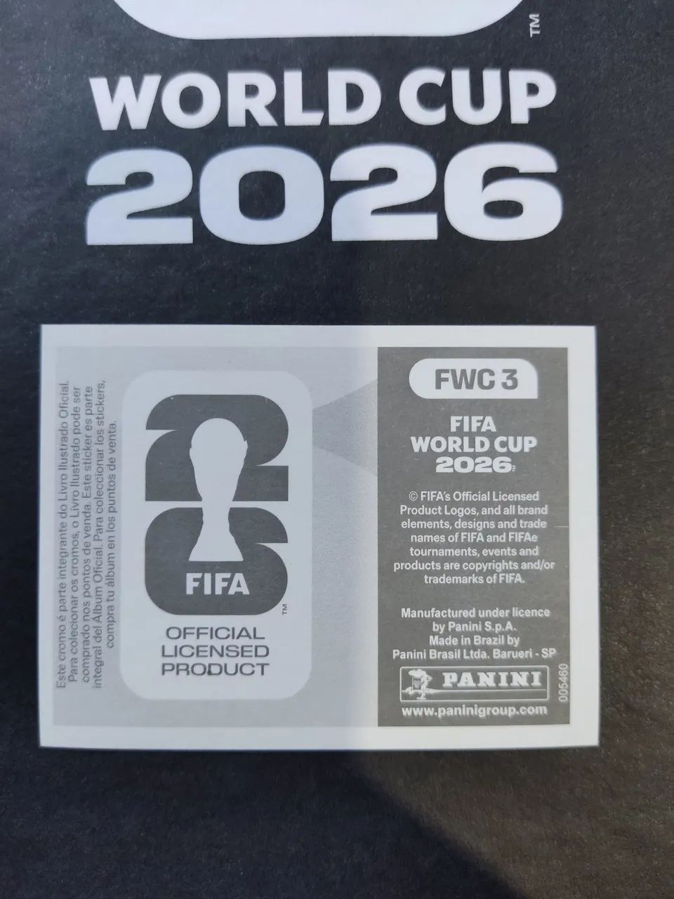 Figurinha FWC 3 - Mascotes - Foto 2