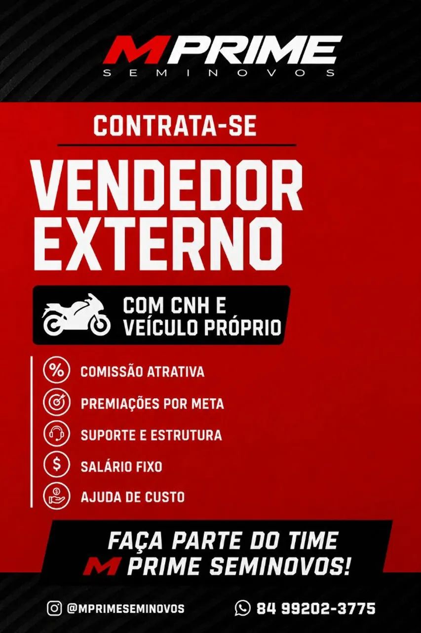 Vagas para vendedor externo