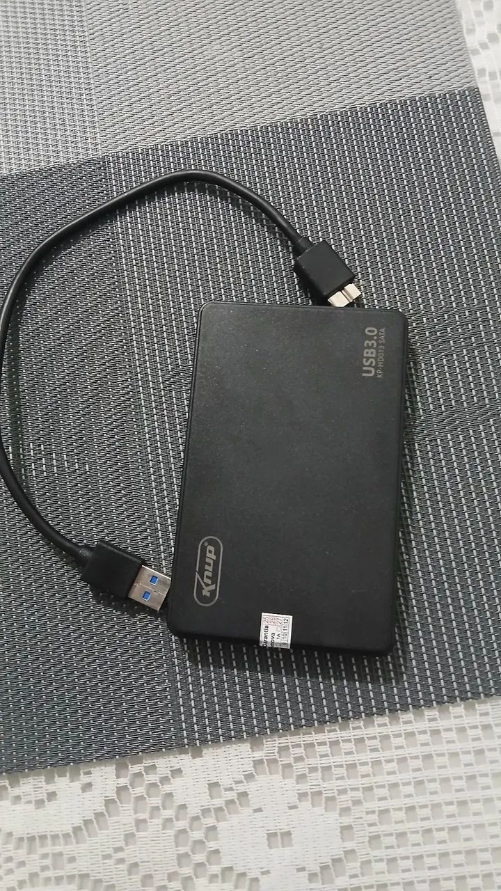 Vendo HD externo knupp 