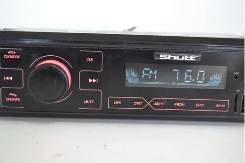 Radio Aparelho Som Shutt Bluetooth Usb Auxiliar - Foto 2