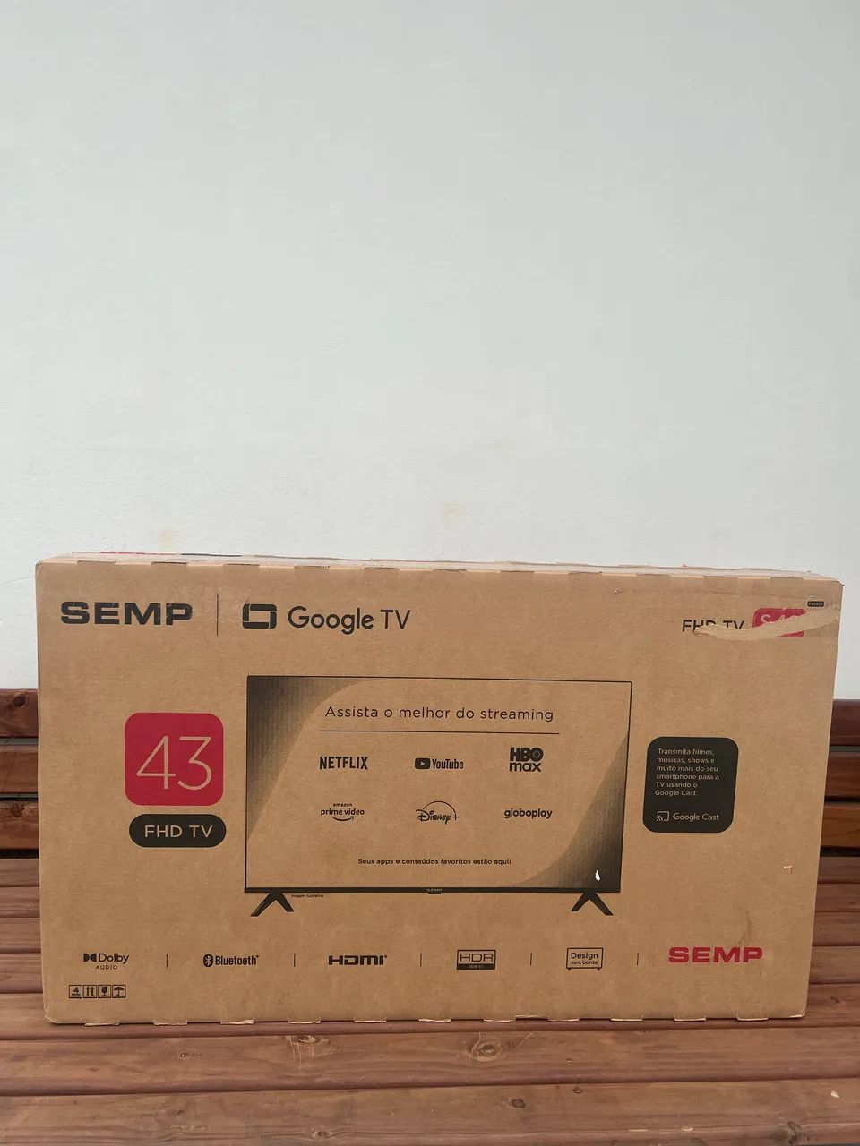 SMART TV 43 Polegadas Google TV (NOVA ) - Foto 3