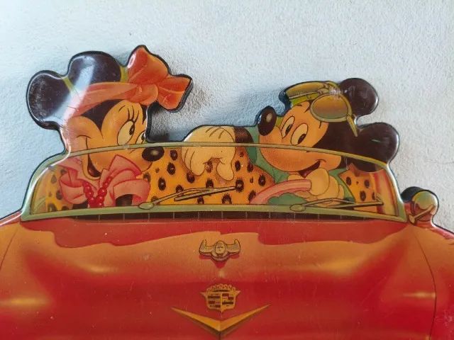 Quadro Antigo Disney Mick'n Min 1998 - Foto 3