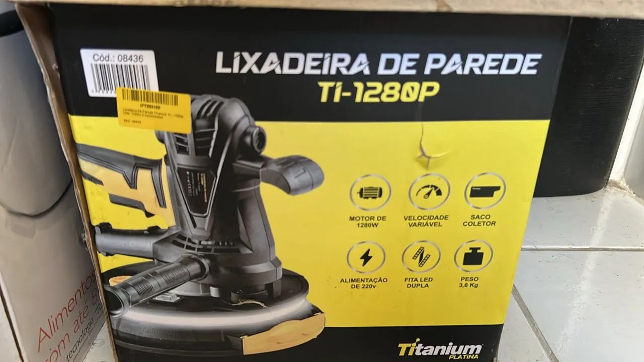 A lixadeira de Parede - Foto 2
