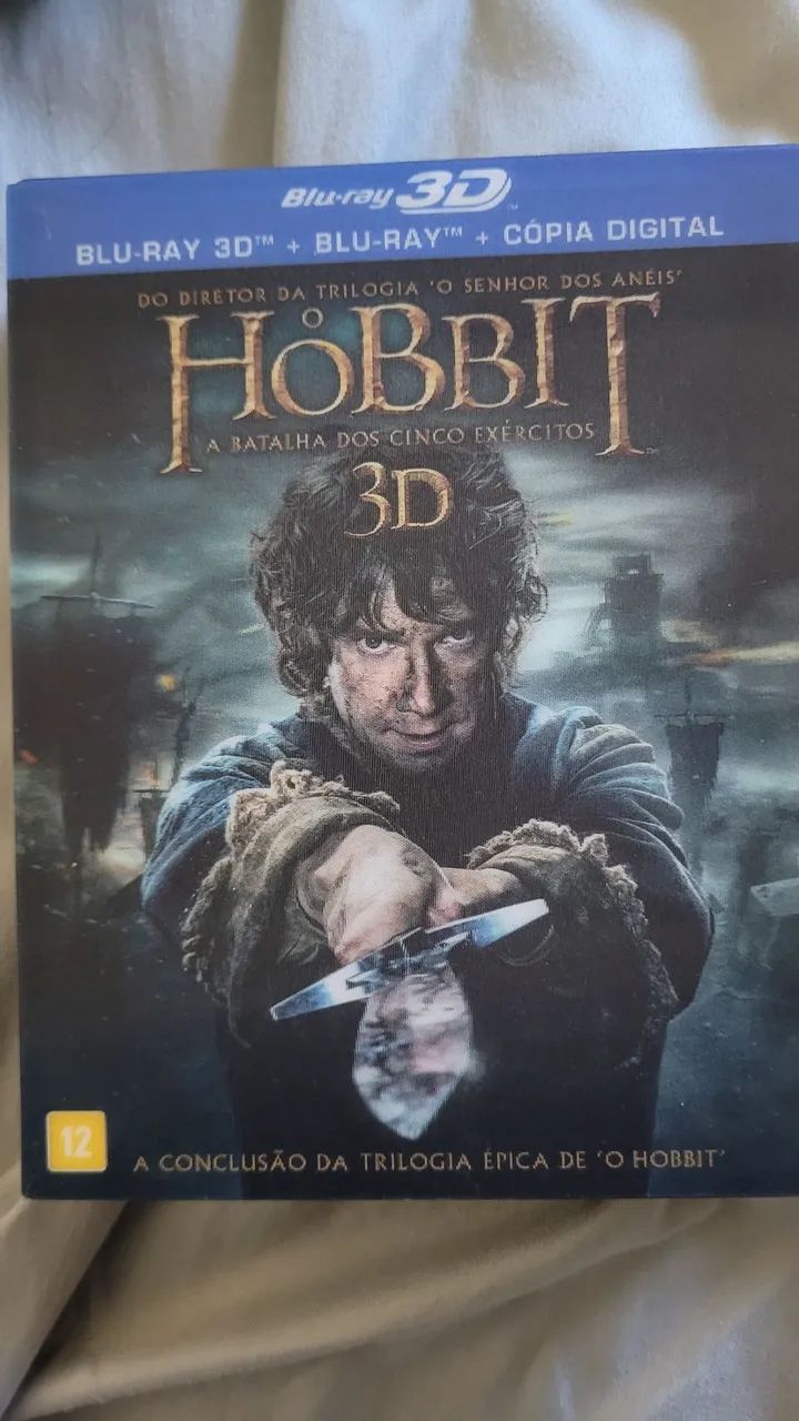 2 Dvd 3D e BluRay O HOBBIT - Foto 4