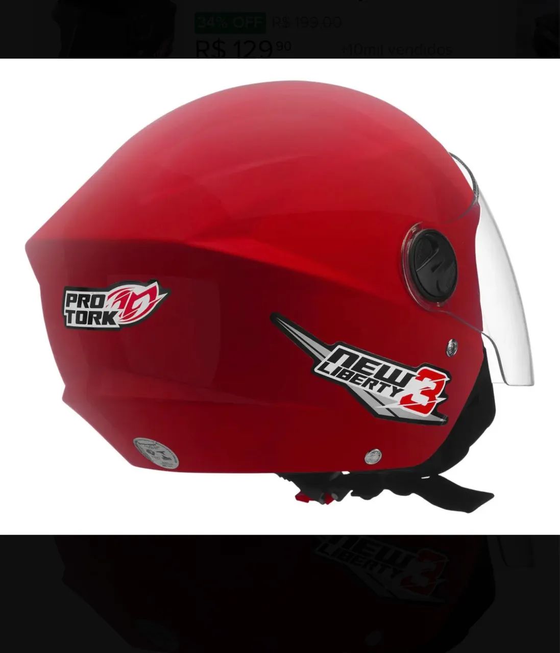 Capacete pro tork - Foto 4