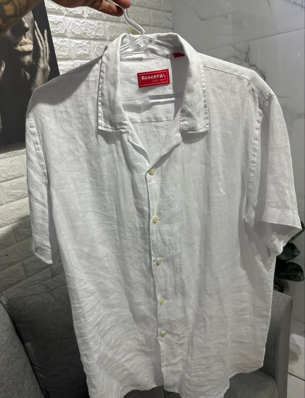 Camisa reserva puro linho
