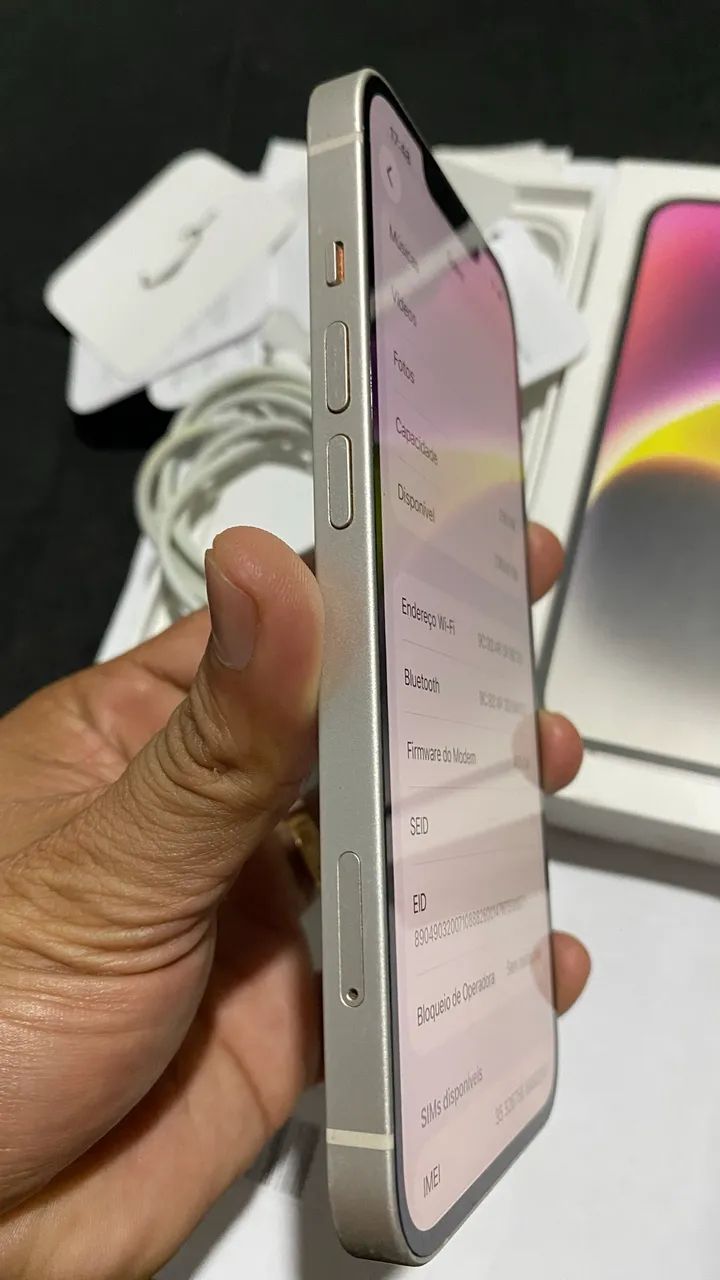 Iphone14 256gb. Caixa e nota fiscal  - Foto 2