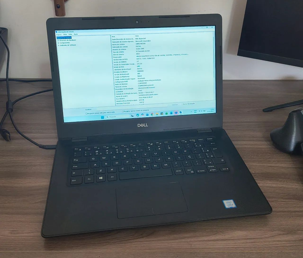 Notebook Dell  i5 8gb ram 500gb HD Excelente estado, ótimo para trabalho e estudos
