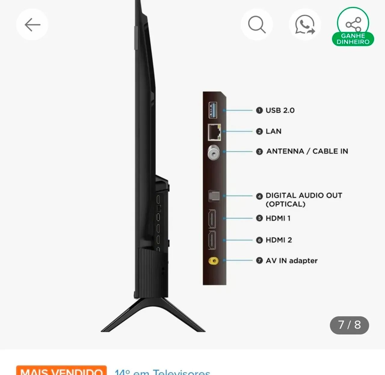 Tv semp 43pl 