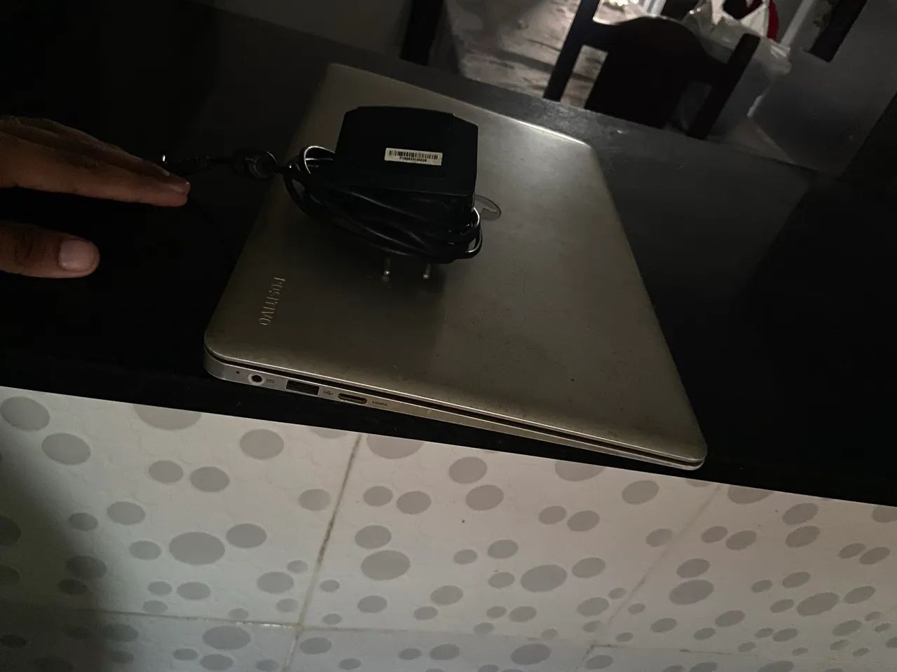 Notebook Positivo Motion Q232A com defeito 