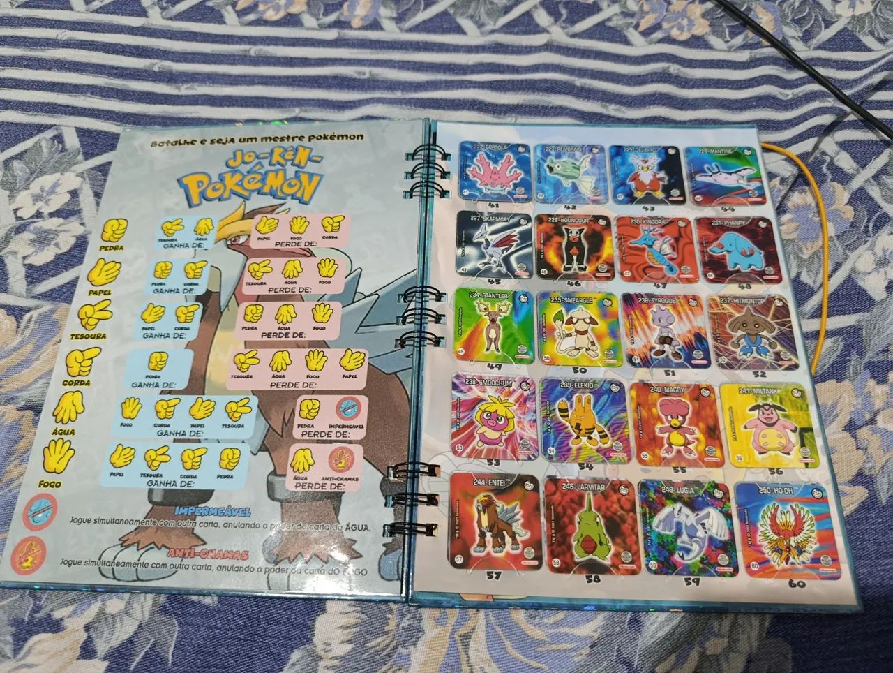 Jo ken pokémon coleção nova e álbum - Foto 4