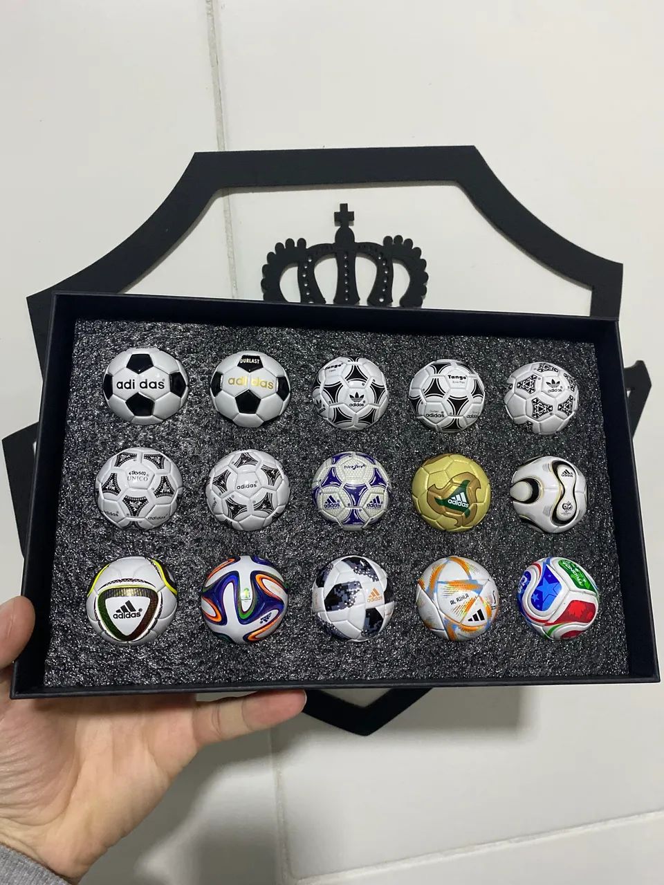Caixa bolas copa do Mundo