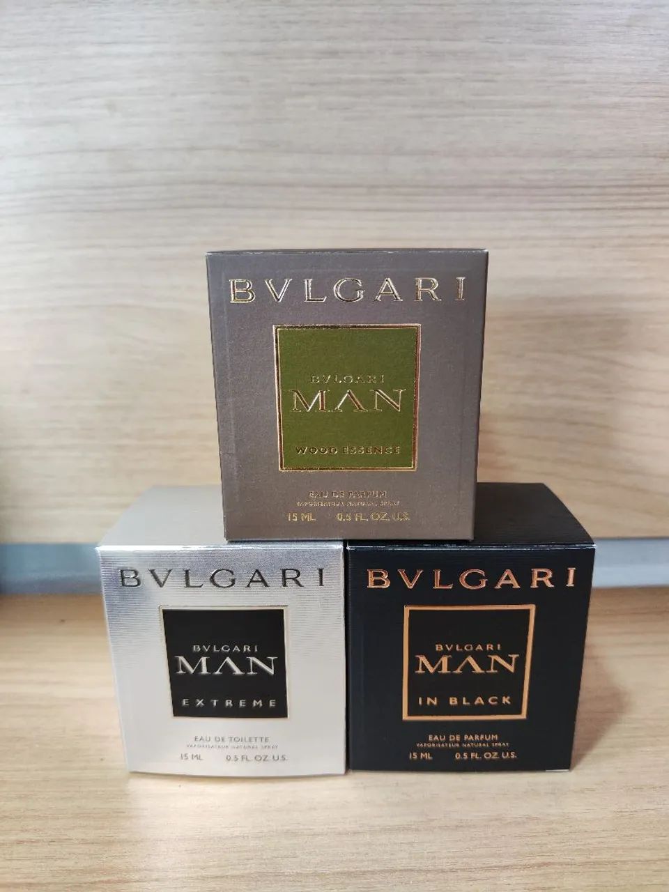 Kit 3 Perfumes Bvlgari 15ml cada - Foto 2