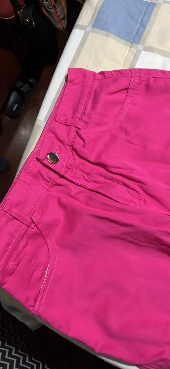 Calça Rosa- Wid Leg - Foto 2