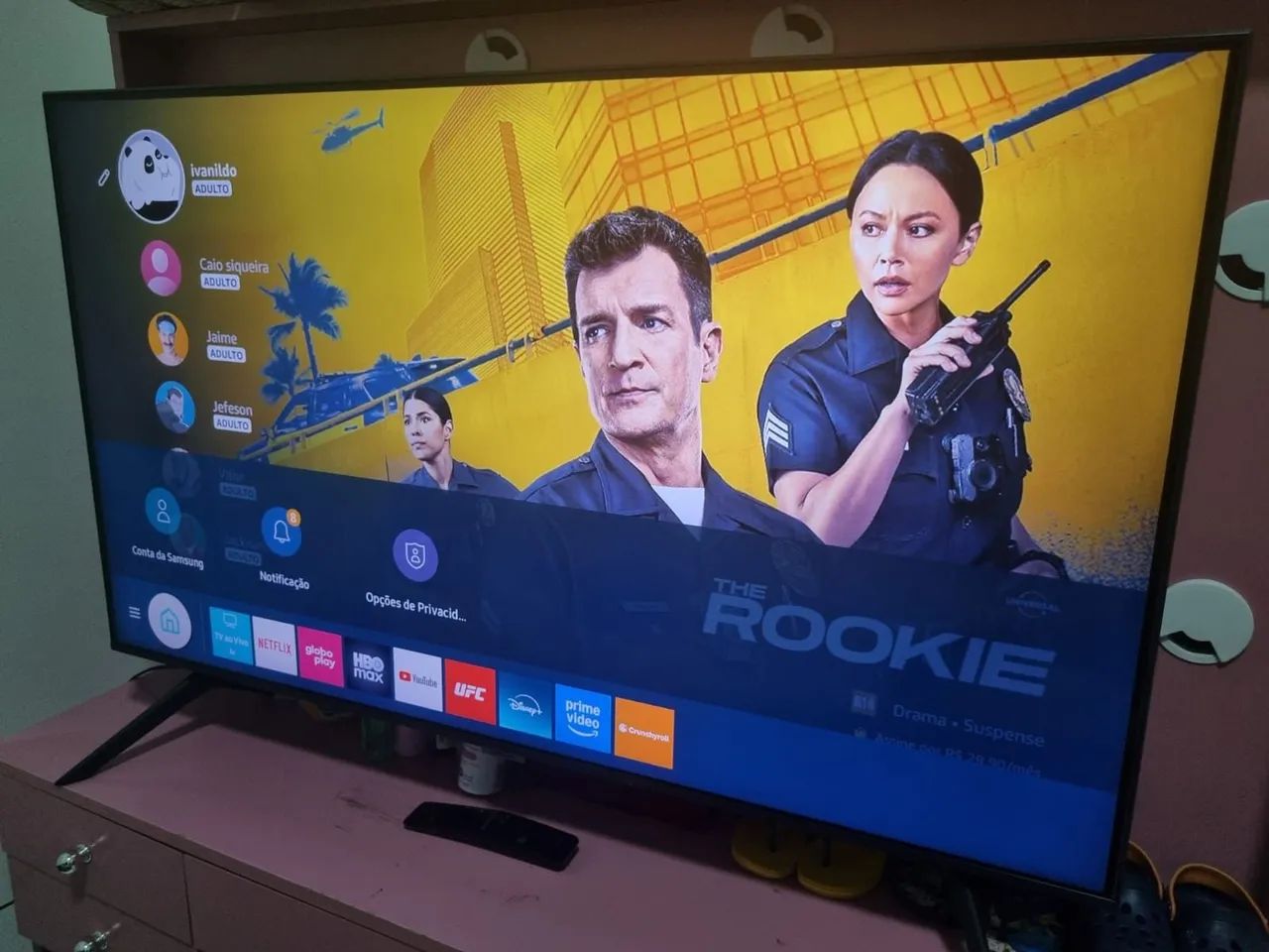 TELÃO SMART SAMSUNG TIZEN 4K CRISTAL UHD 50 POLEGADAS  - Foto 2