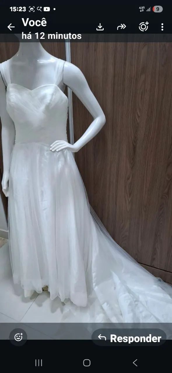 Vendo vestido  de noiva  - Foto 2